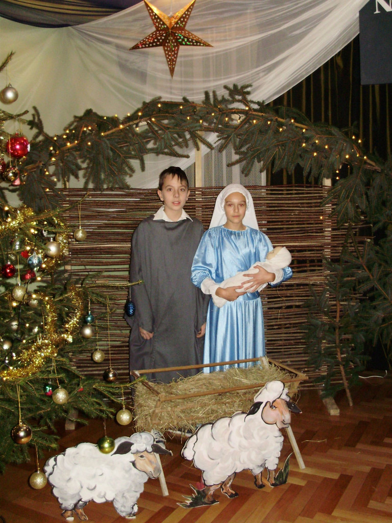 Opłatek w SP w Paszkach Dużych