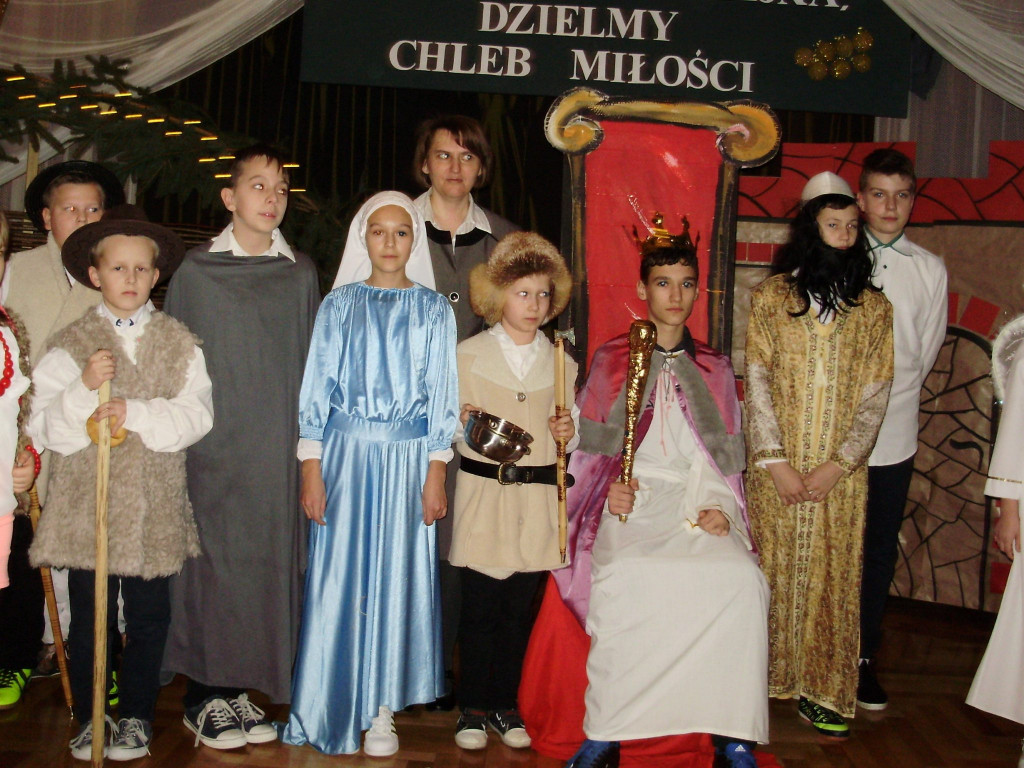 Opłatek w SP w Paszkach Dużych