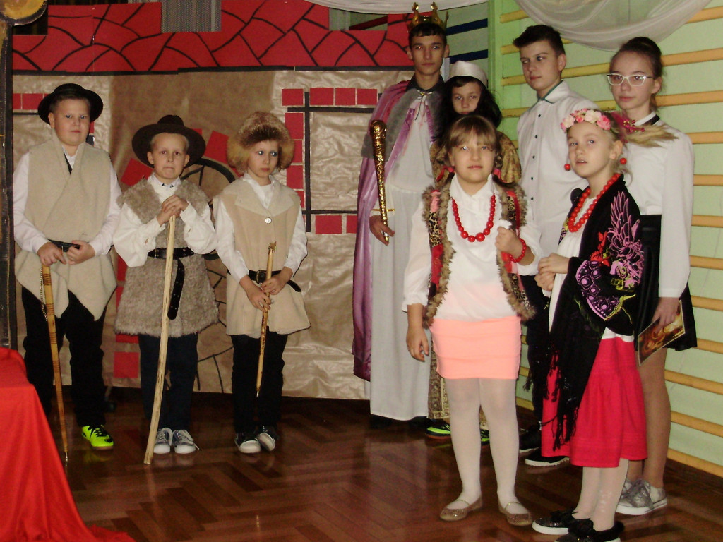 Opłatek w SP w Paszkach Dużych