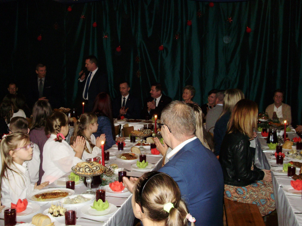 Opłatek w SP w Paszkach Dużych