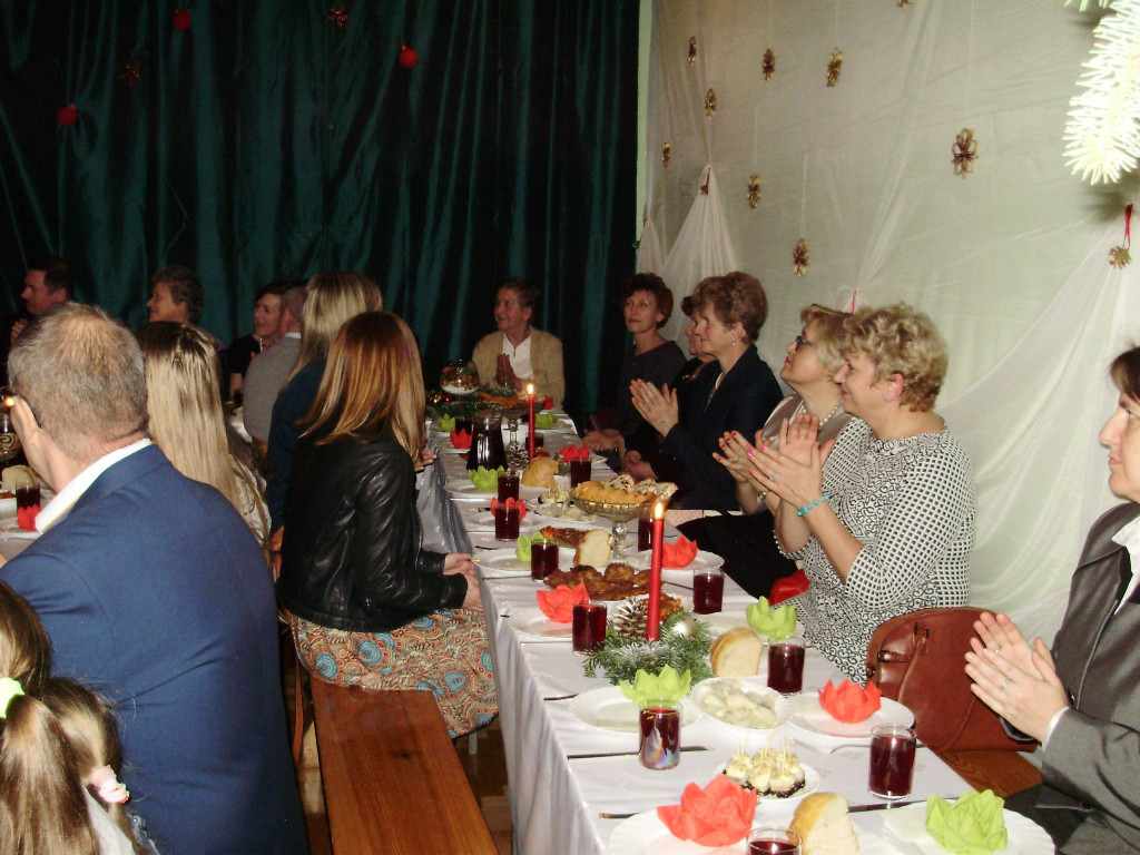 Opłatek w SP w Paszkach Dużych