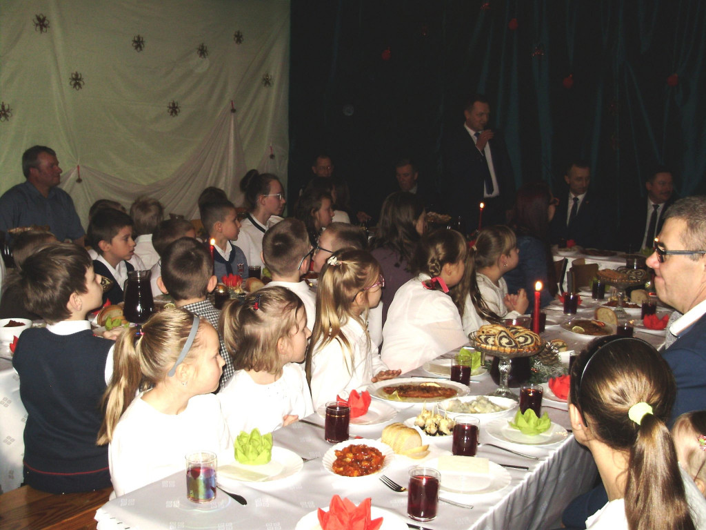 Opłatek w SP w Paszkach Dużych