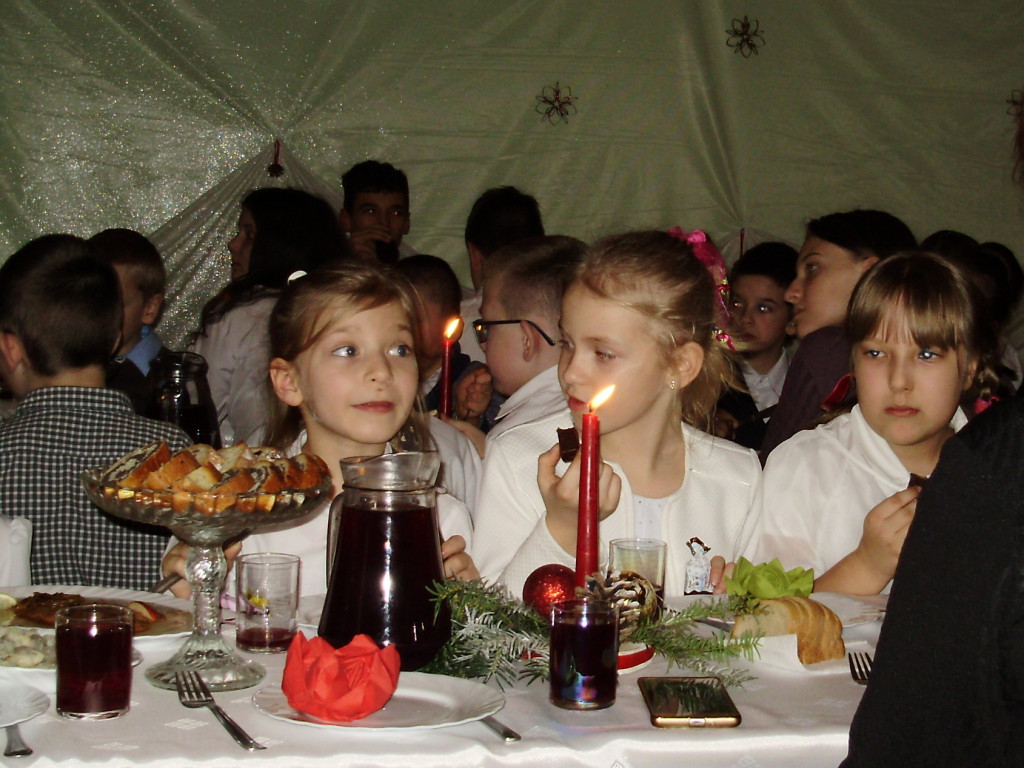 Opłatek w SP w Paszkach Dużych