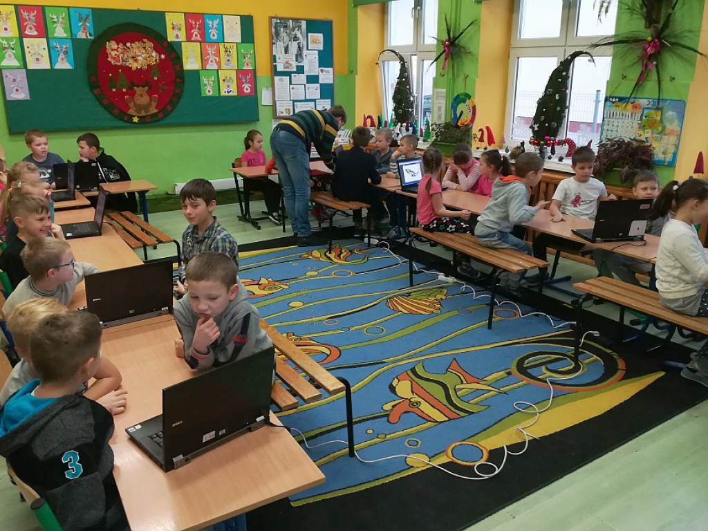 Warsztaty z robotyki i astronomii w Gminie Wohyń