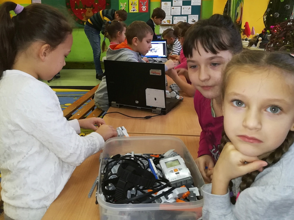 Warsztaty z robotyki i astronomii w Gminie Wohyń