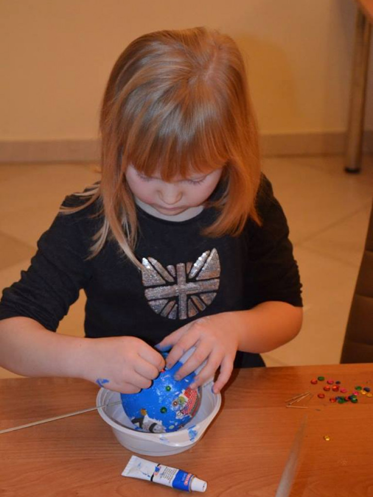 Świąteczne zajęcia rękodzieła artystycznego