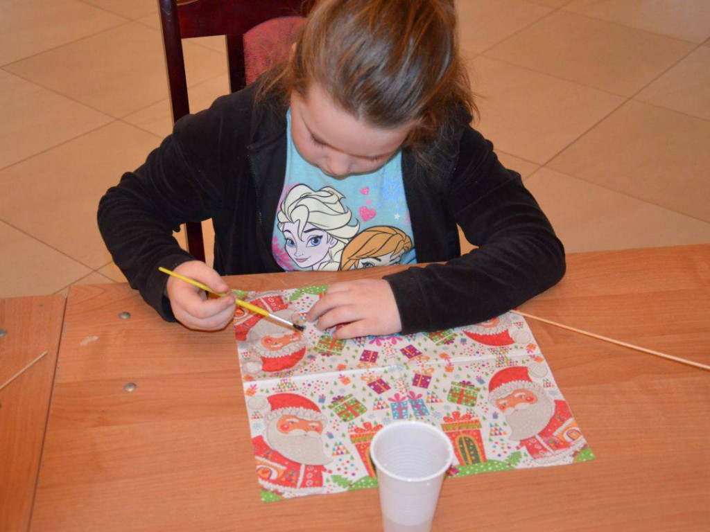 Świąteczne zajęcia rękodzieła artystycznego