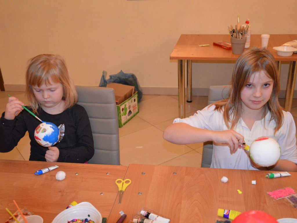 Świąteczne zajęcia rękodzieła artystycznego