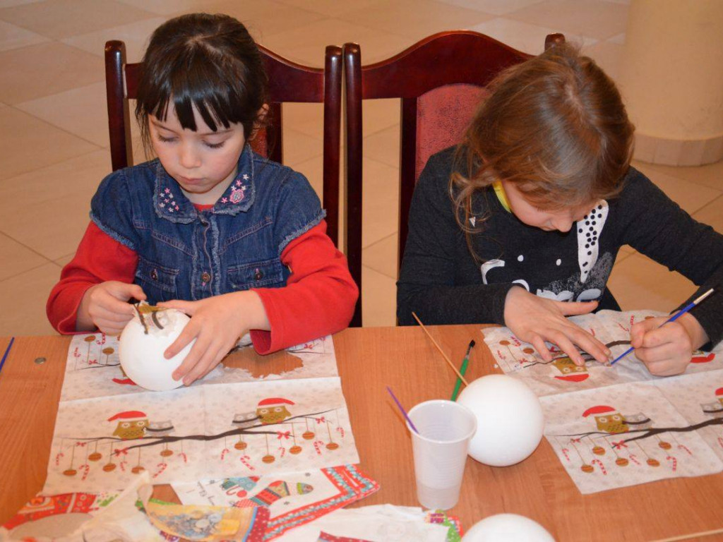 Świąteczne zajęcia rękodzieła artystycznego