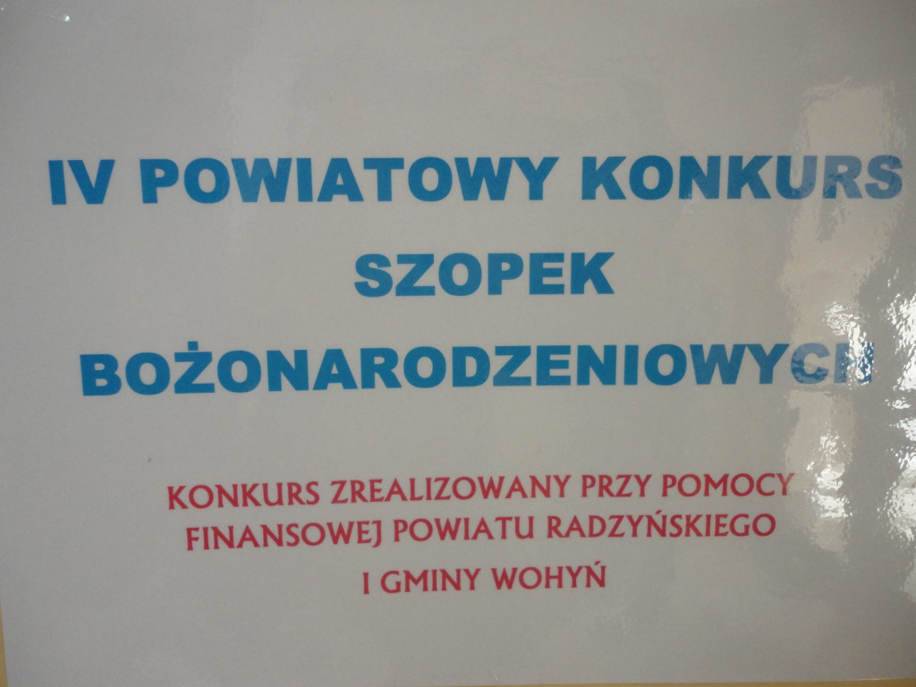 Konkurs Szopek Bożonarodzeniowych