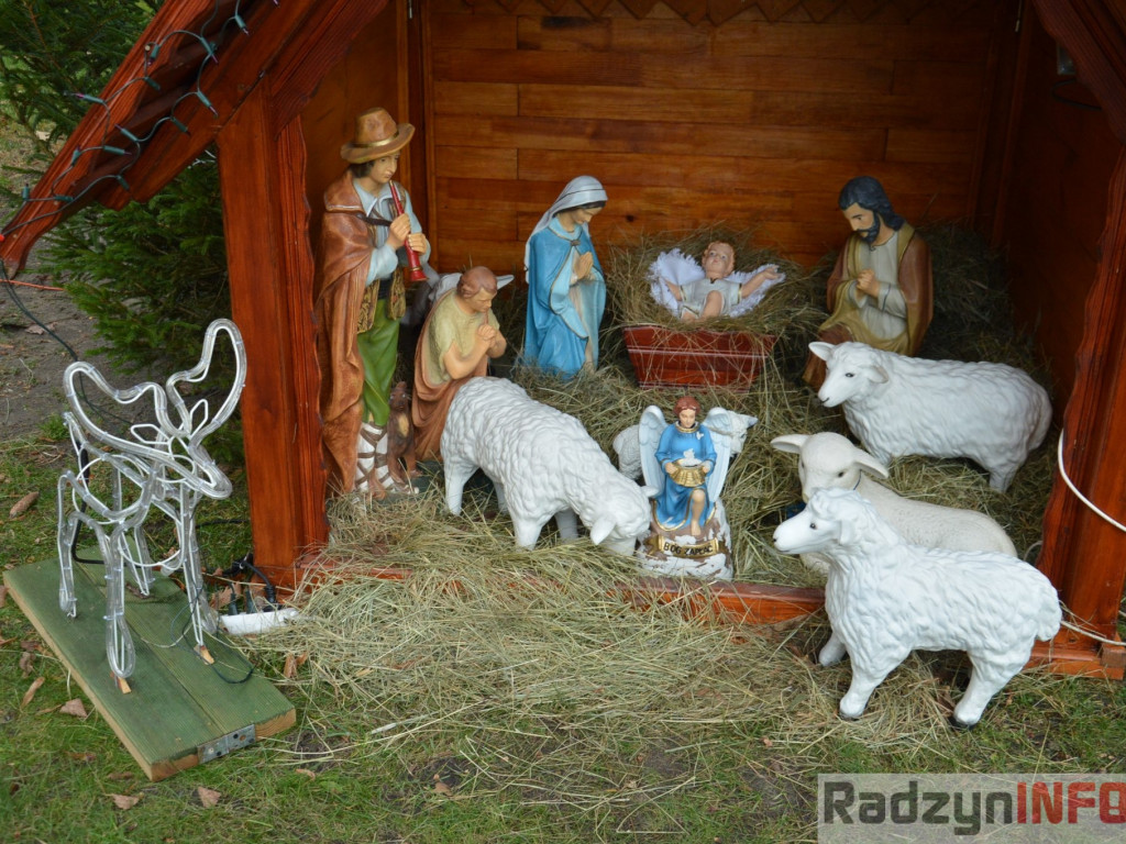 Ostrówki nie gęsi, swoją szopkę mają