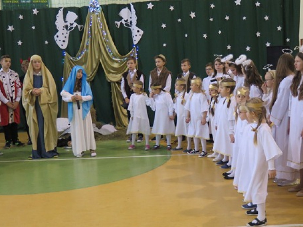 Jasełka w SP Domaszewnica