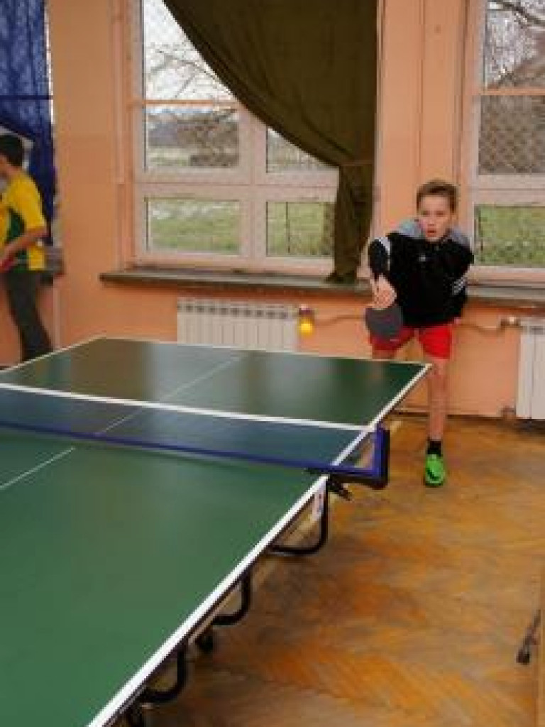 Powiatowy Turniej Tenisa Stołowego - Lisiowólka