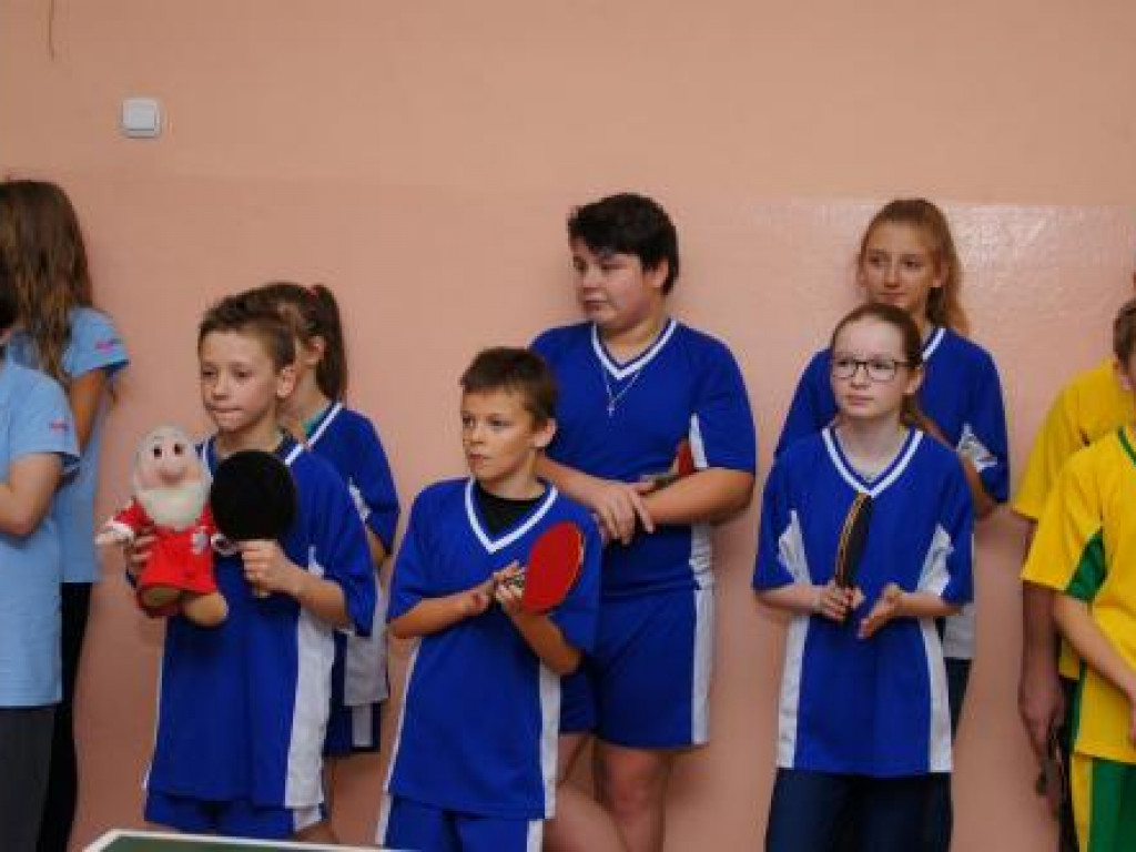 Powiatowy Turniej Tenisa Stołowego - Lisiowólka