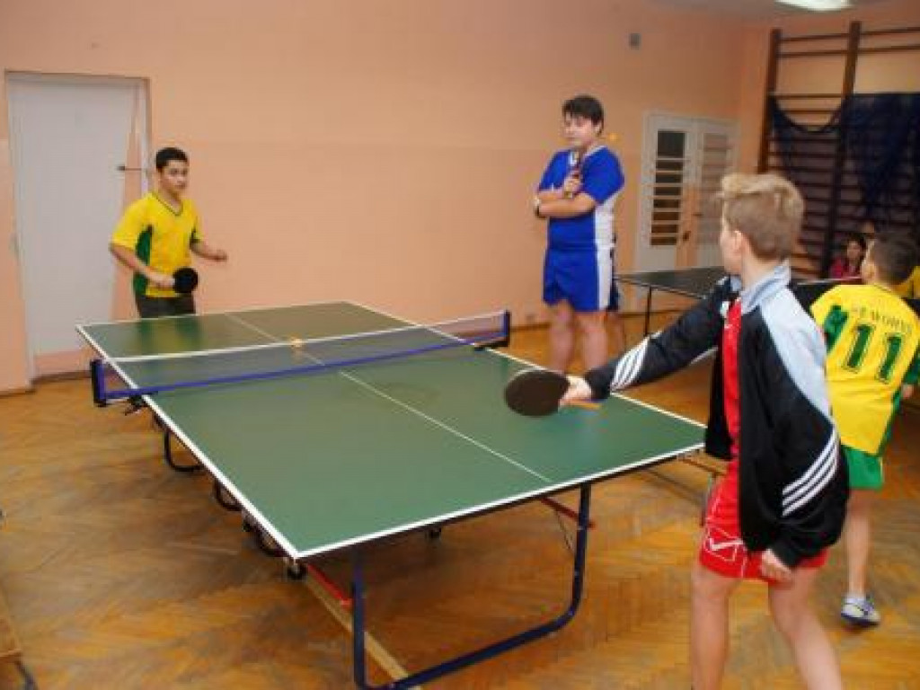 Powiatowy Turniej Tenisa Stołowego - Lisiowólka