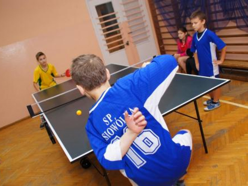 Powiatowy Turniej Tenisa Stołowego - Lisiowólka
