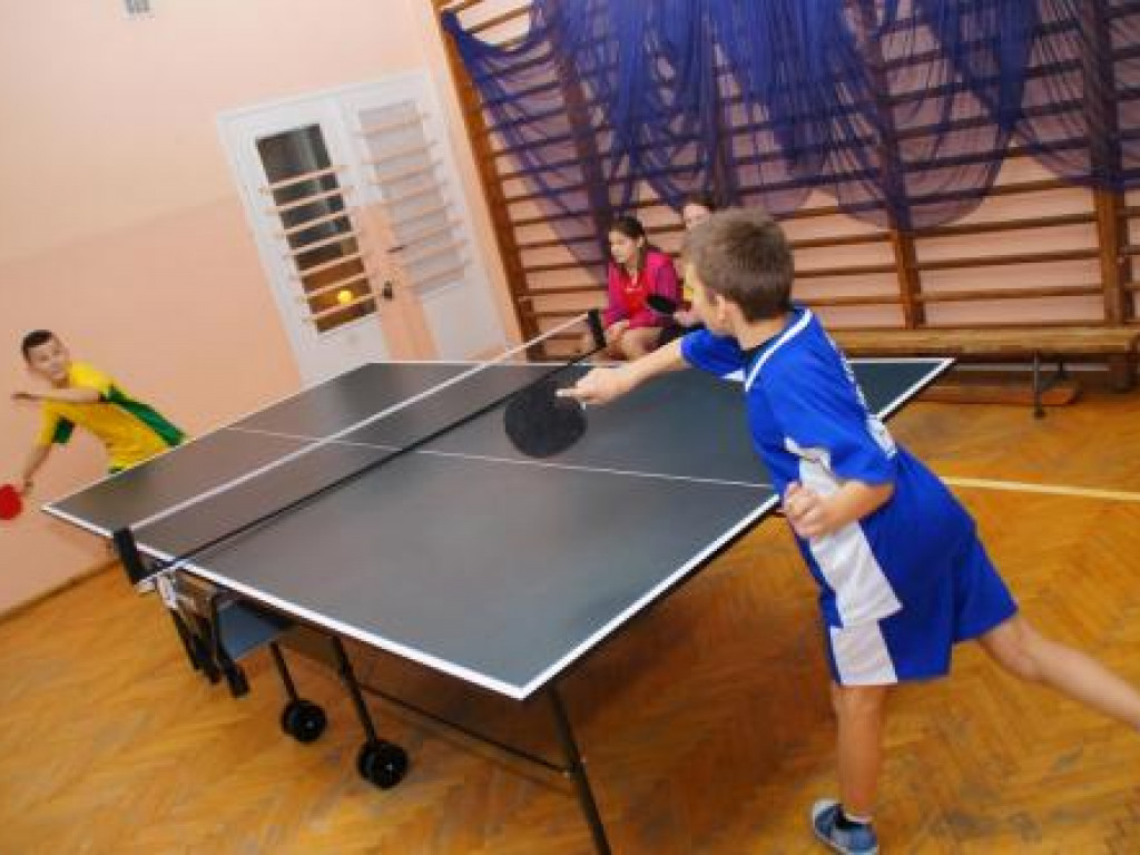 Powiatowy Turniej Tenisa Stołowego - Lisiowólka