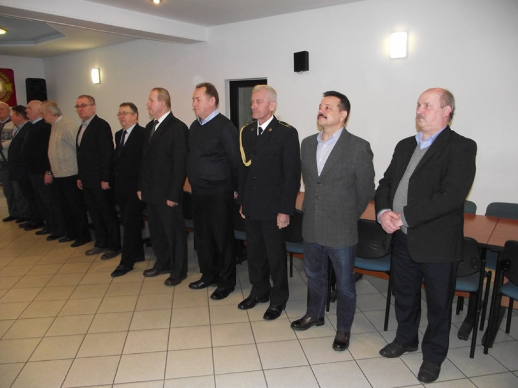 Spotkanie opłatkowe strażaków