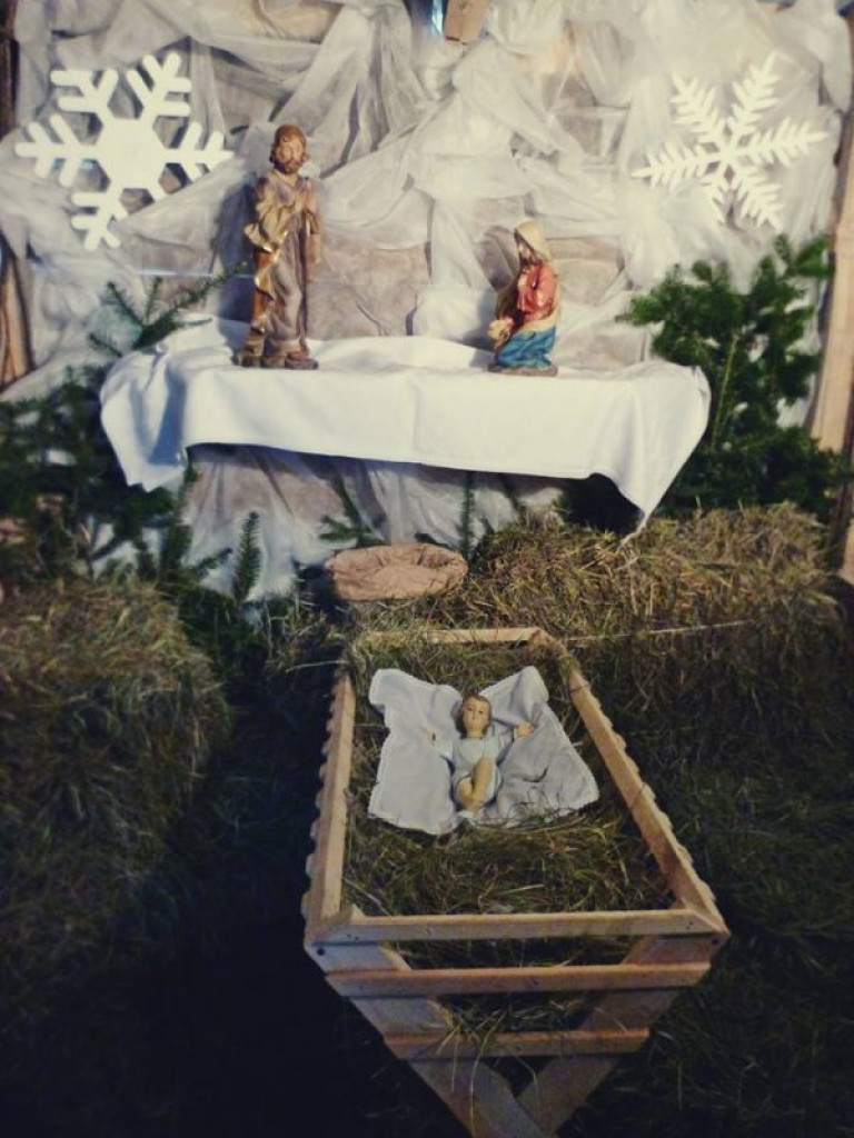 Żywa szopka bożonarodzeniowa