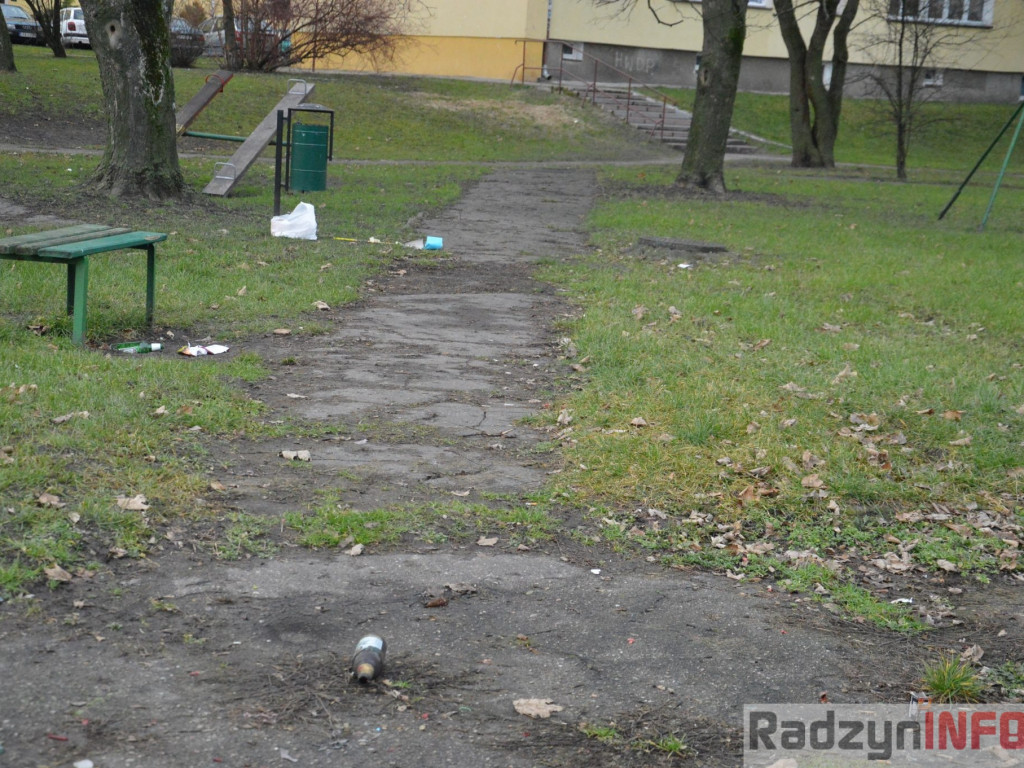 Krajobraz po Sylwestrze