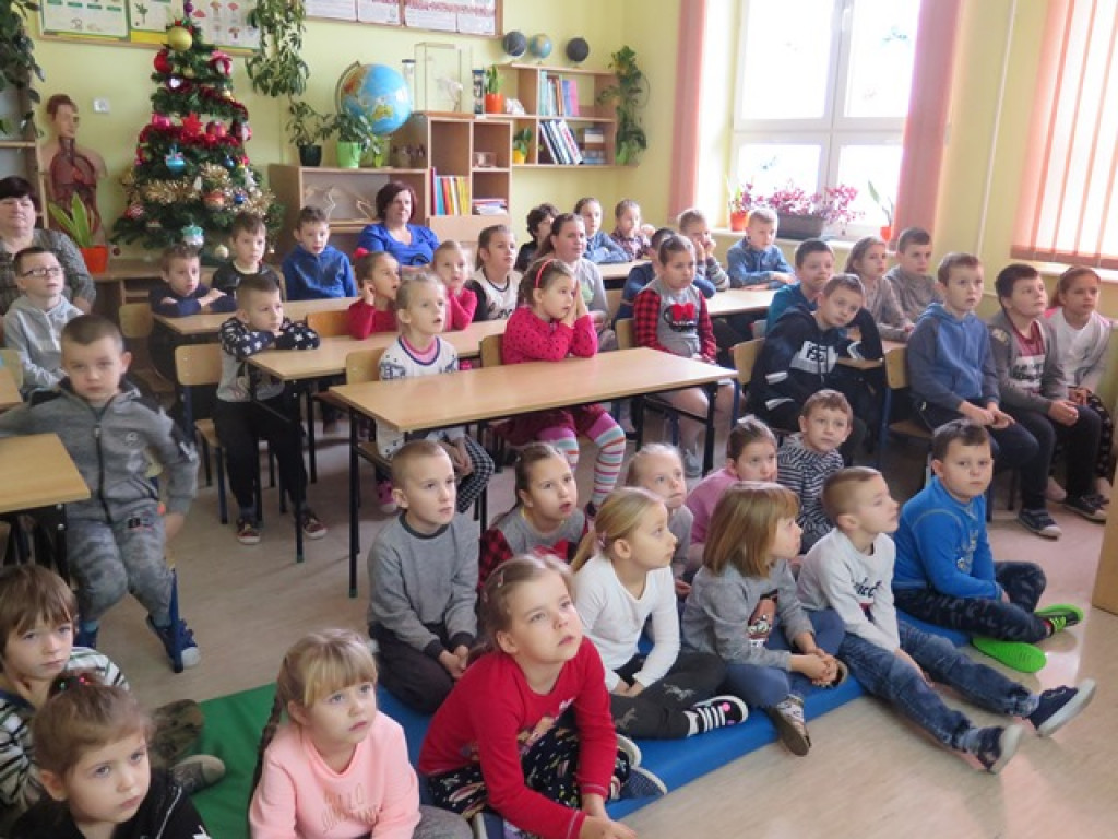 Językowy wolontariat w Szkole Podstawowej w Domaszewnicy