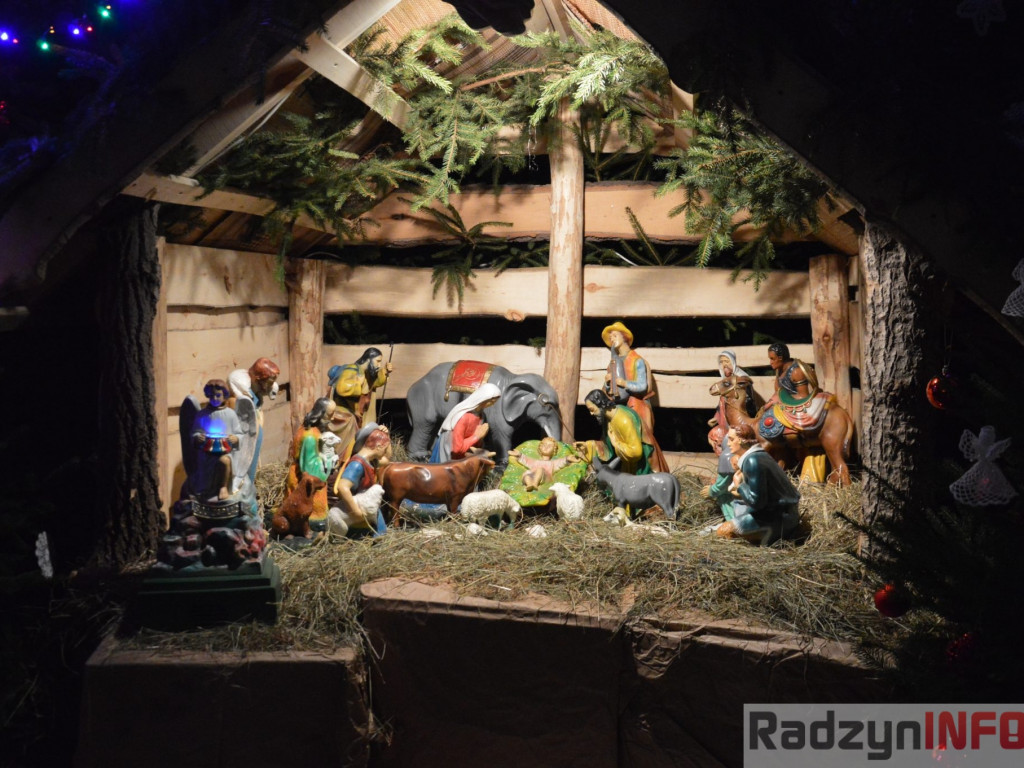 Szopka w kościele św. Anny