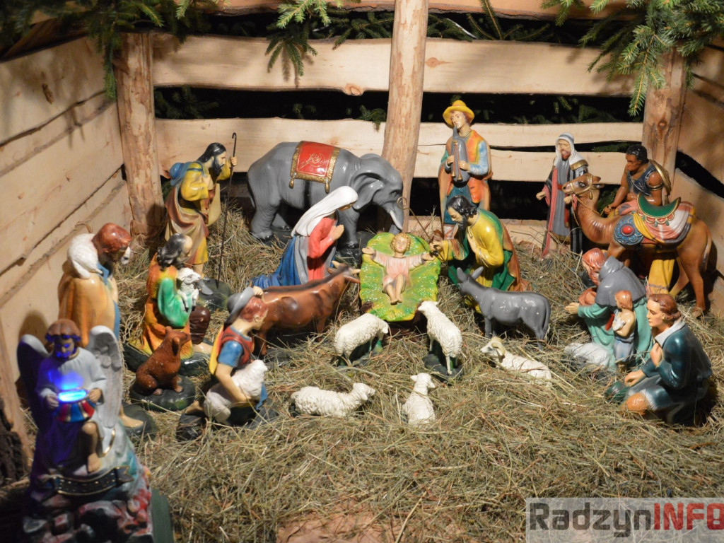 Szopka w kościele św. Anny