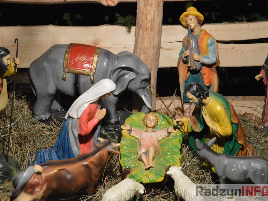 Szopka w kościele św. Anny