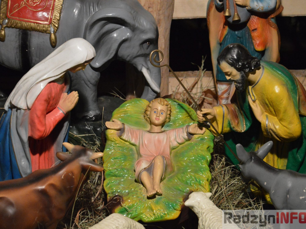 Szopka w kościele św. Anny