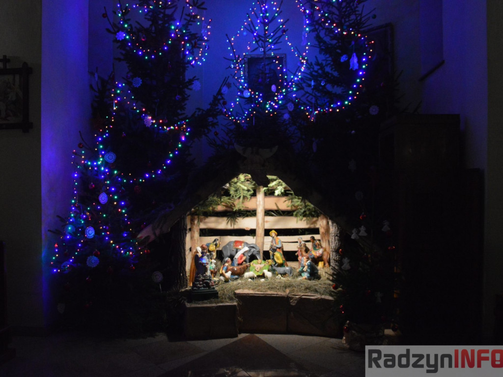 Szopka w kościele św. Anny