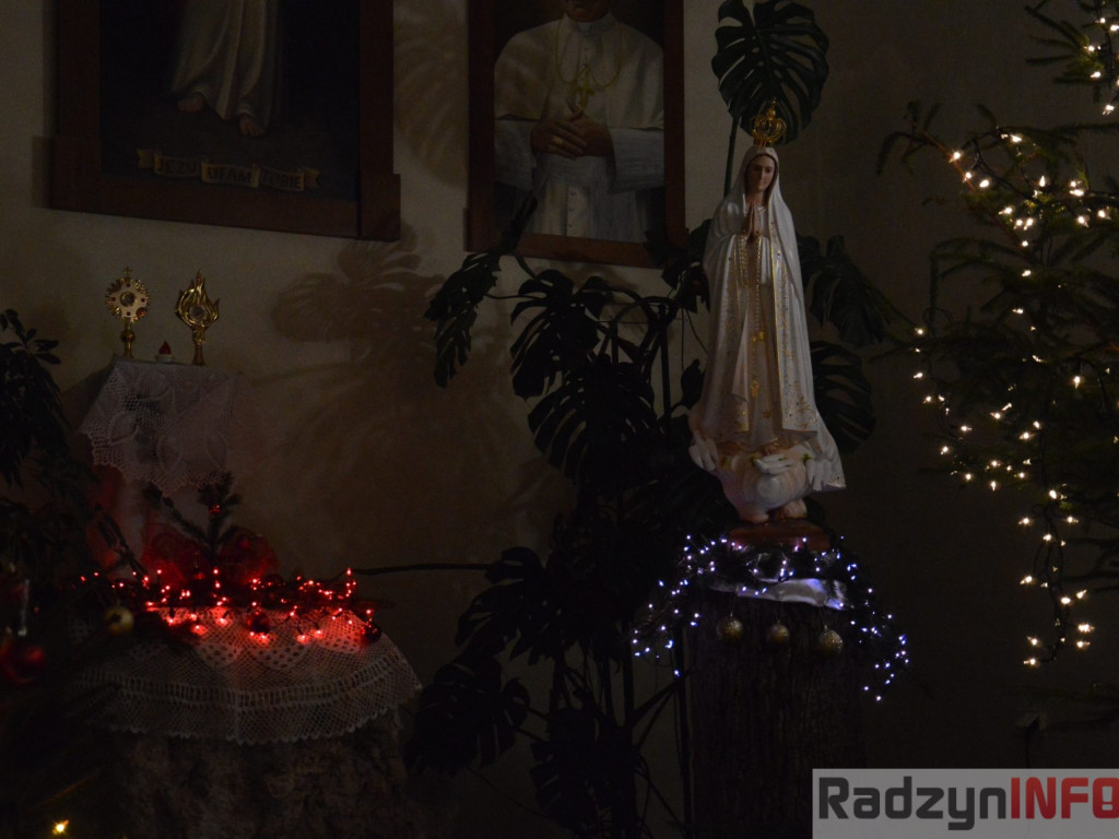 Szopka w kościele św. Anny