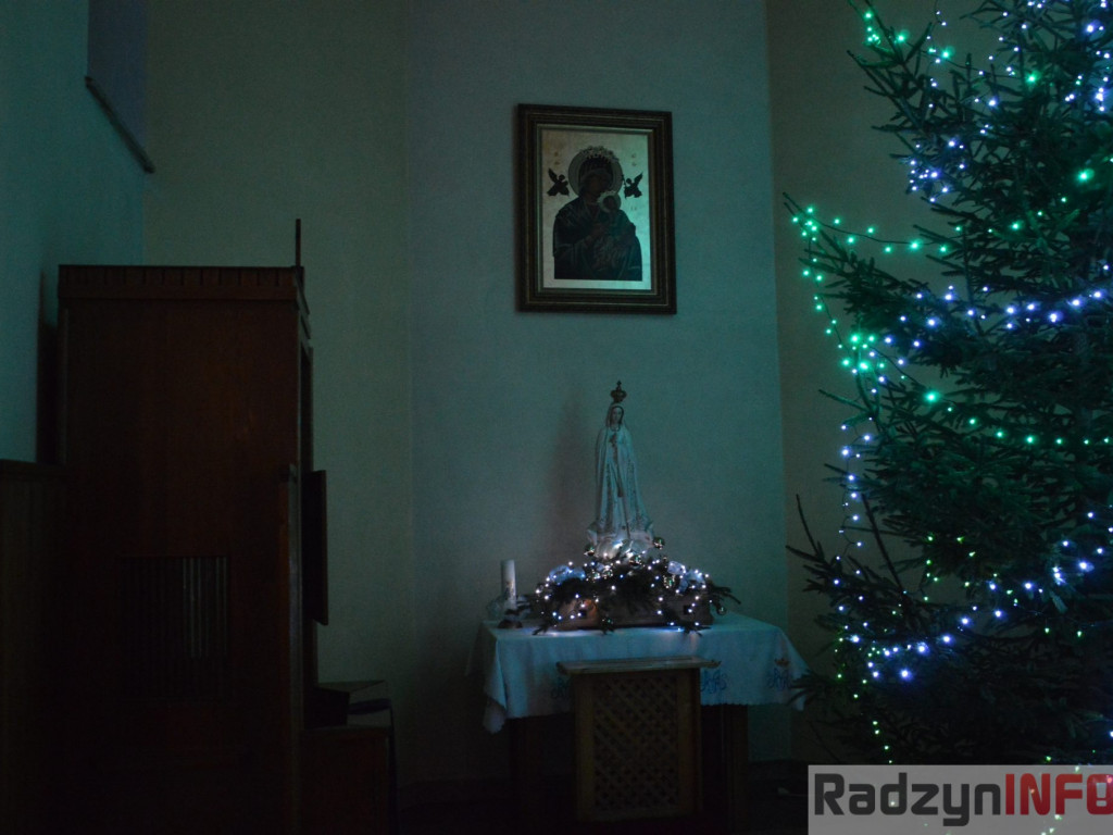 Szopka w kościele św. Anny