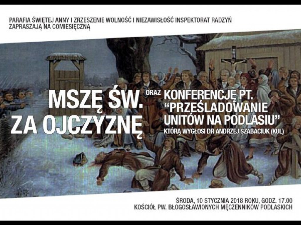 Serc mądrych i wiernych do służby Bogu i Ojczyźnie, czyli opłatek Zrzeszenia 