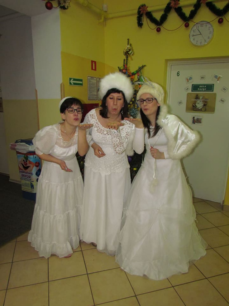 Zaskoczyła ich Pani Zima!