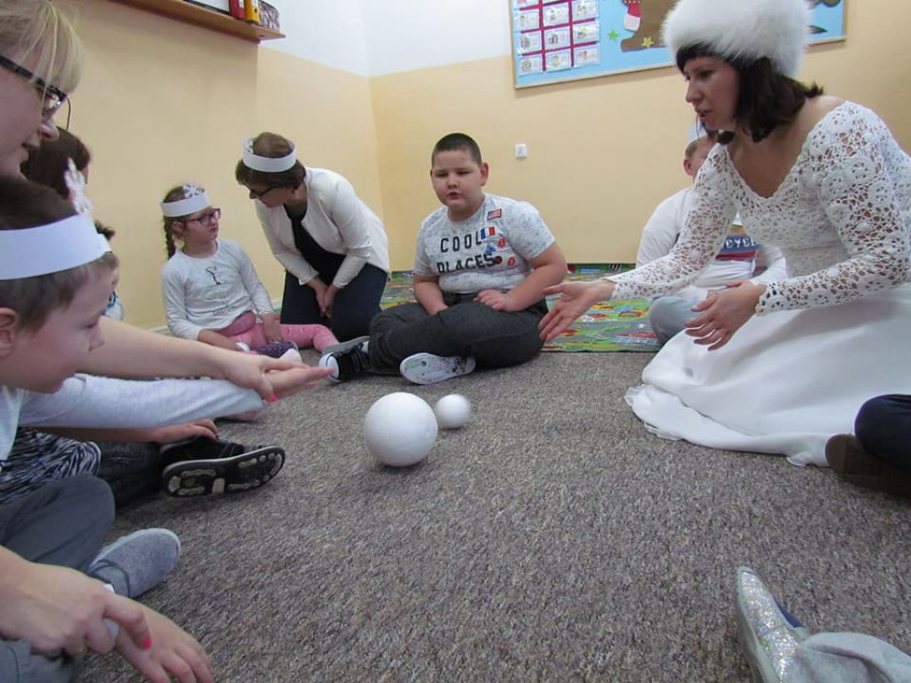 Zaskoczyła ich Pani Zima!