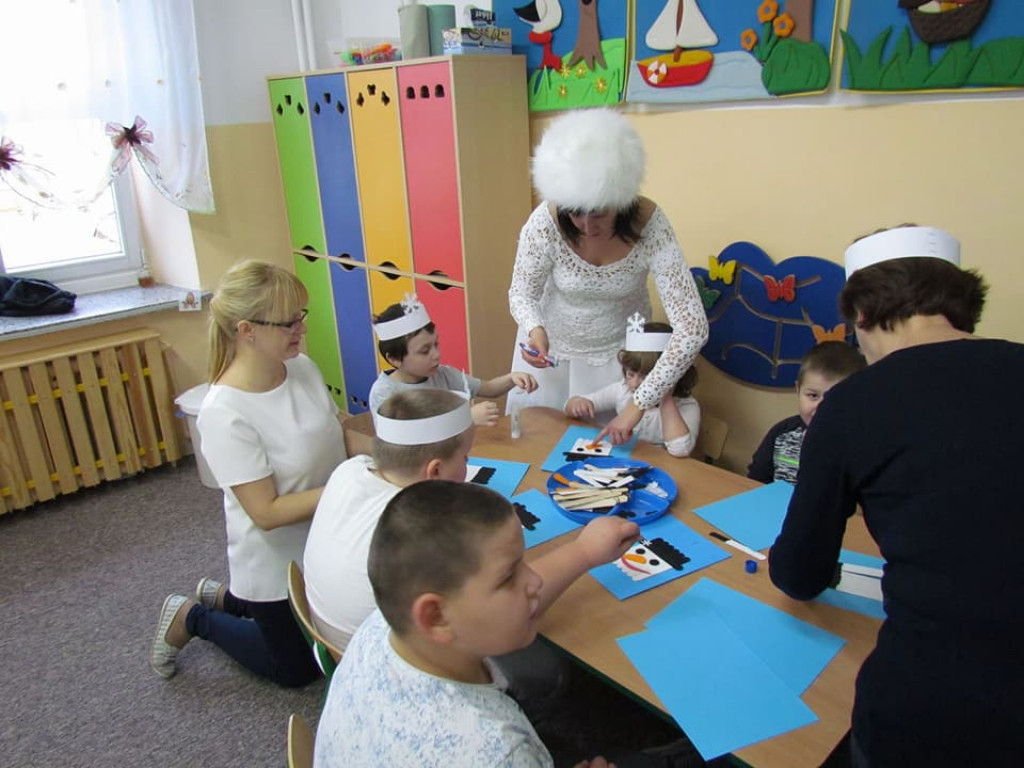 Zaskoczyła ich Pani Zima!