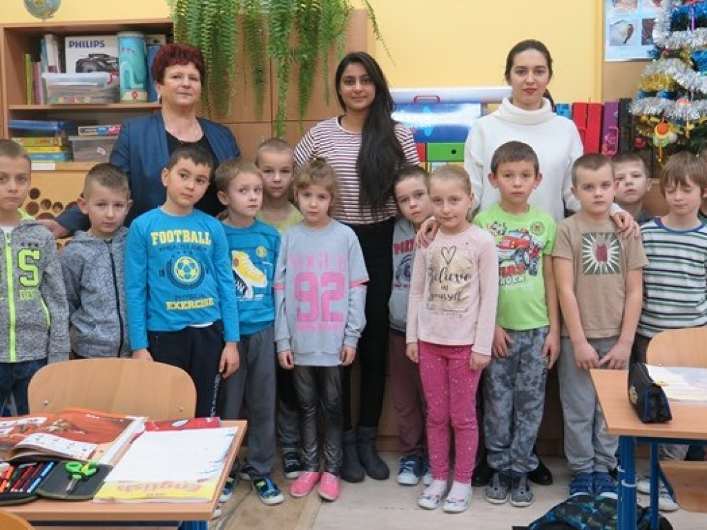 Warsztaty językowe i kulturoznawcze w Szkole Podstawowej w Domaszewnicy