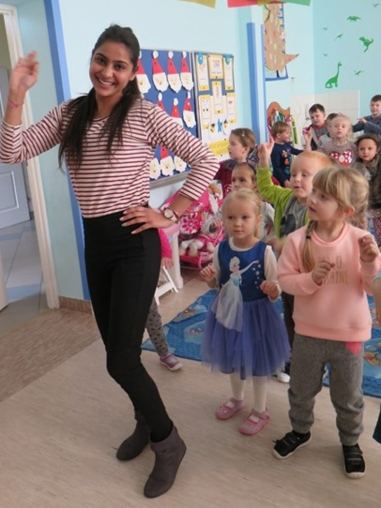 Warsztaty językowe i kulturoznawcze w Szkole Podstawowej w Domaszewnicy