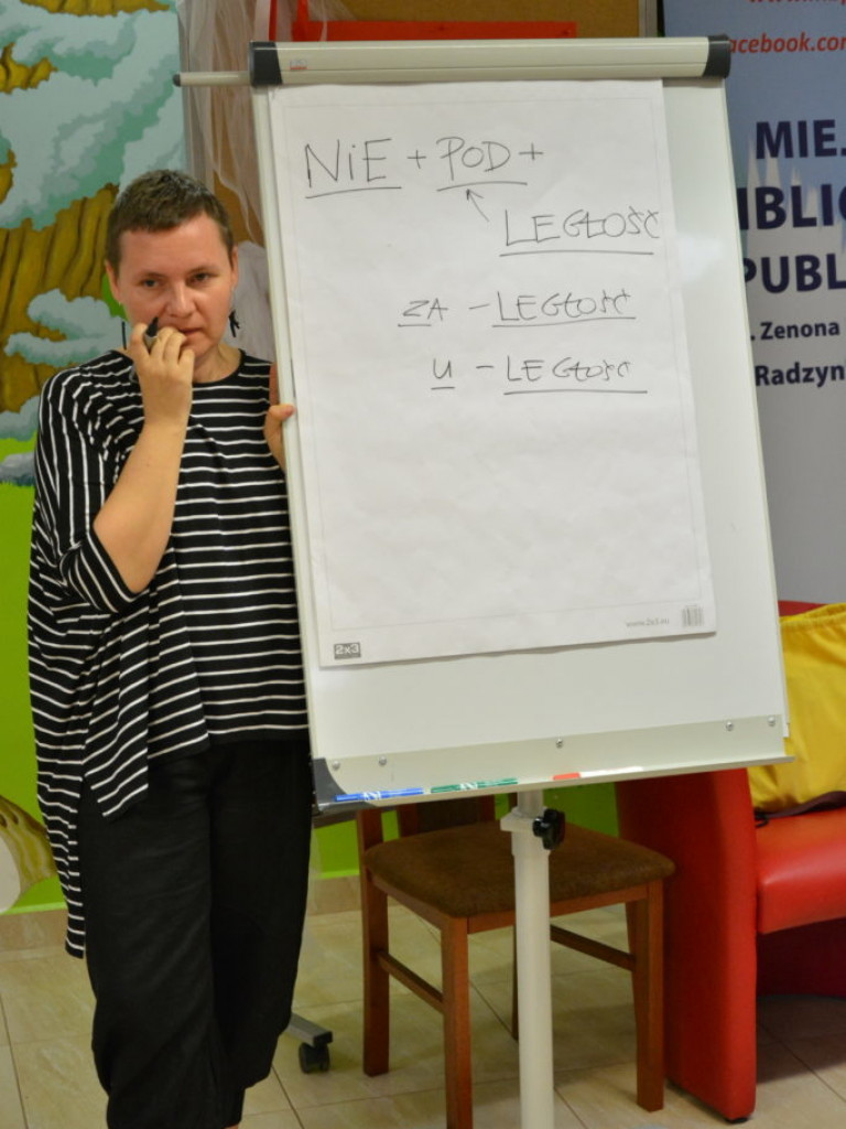 Patriotyzm na wesoło - spotkanie z pisarką Zofią Stanecką w MBP