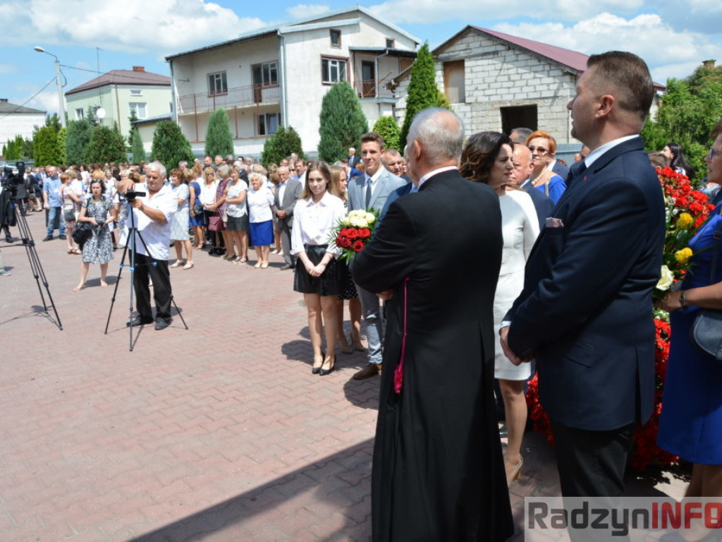 Odsłonięcie pomnika Jana Pawła II