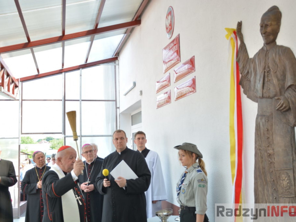 Odsłonięcie pomnika Jana Pawła II