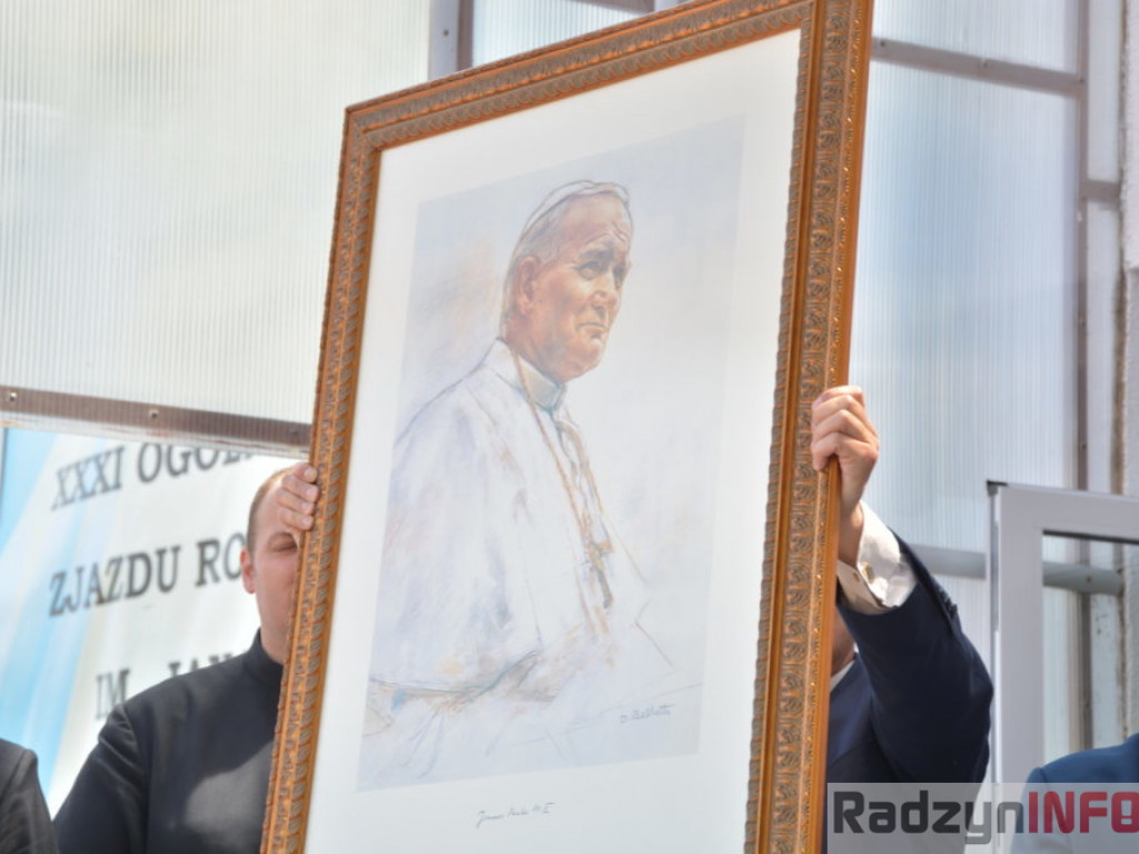 Odsłonięcie pomnika Jana Pawła II