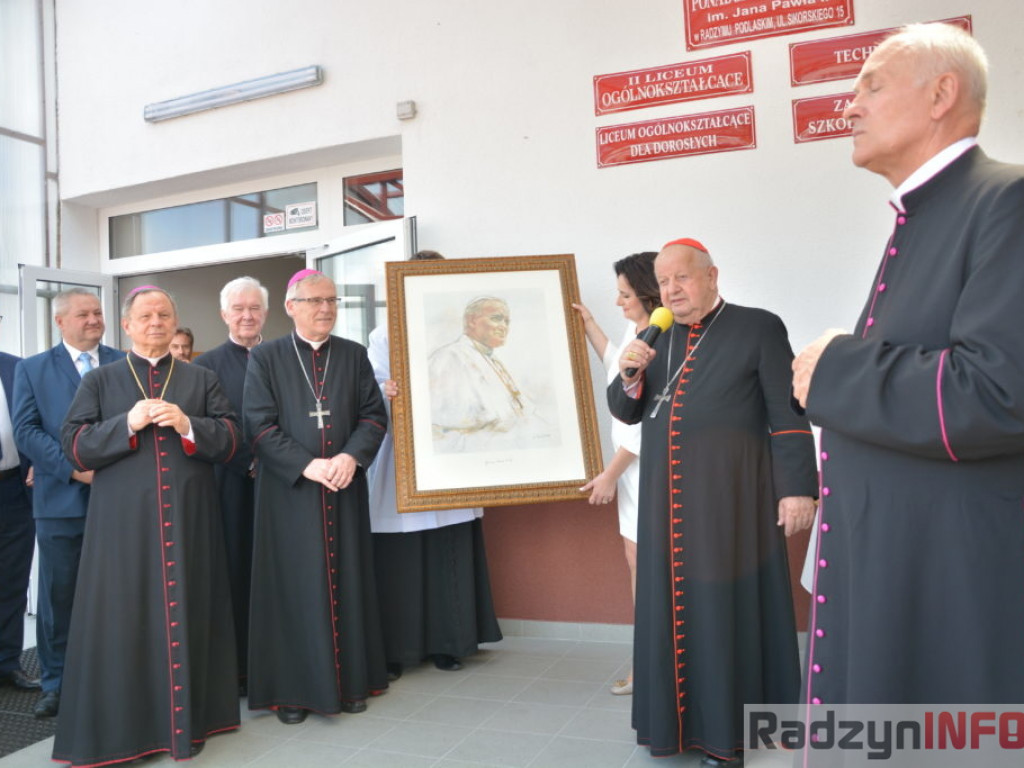 Odsłonięcie pomnika Jana Pawła II