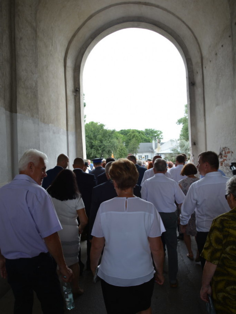 Odsłonięto pamiątkową tablicę na Pałacu Potockich