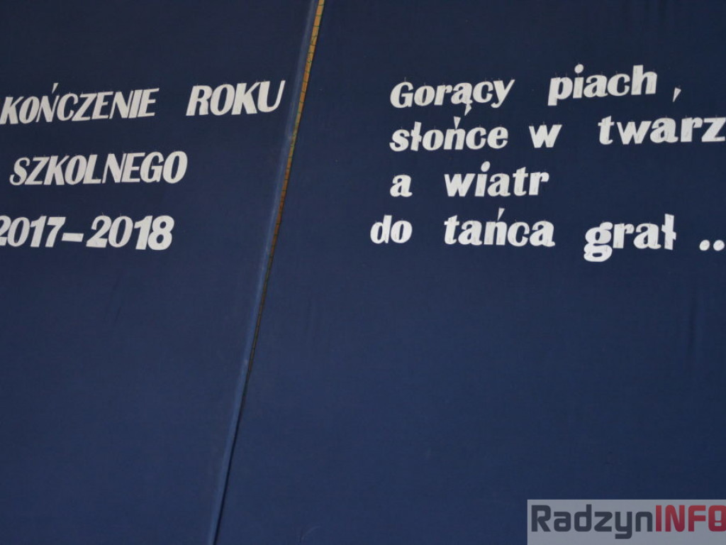 Zakończenie roku w I LO