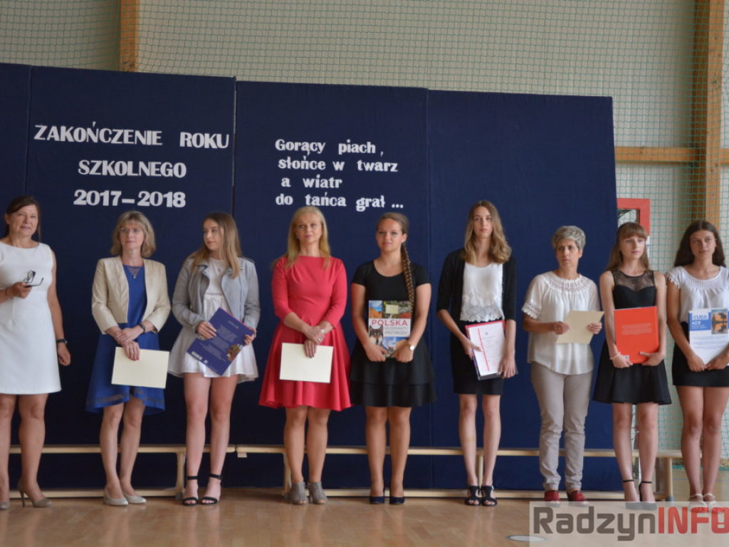 Zakończenie roku w I LO