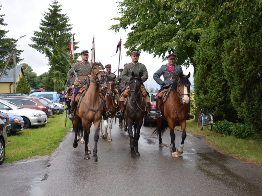 Uroczystość na cześć rotmistrza Zawadzkiego 