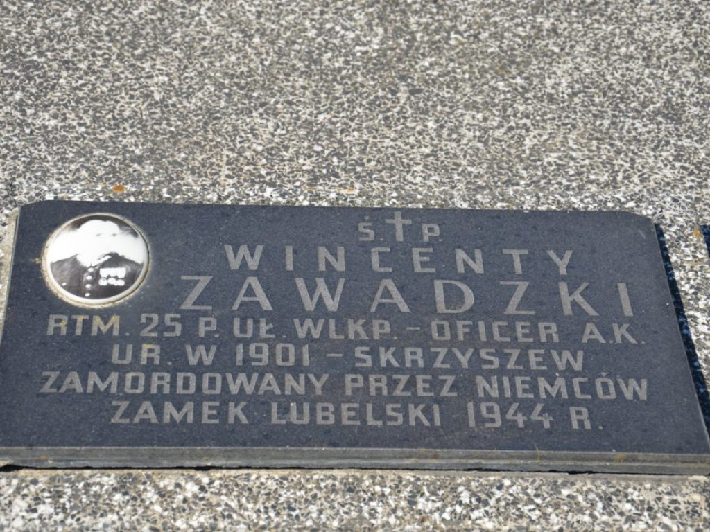 Uroczystość na cześć rotmistrza Zawadzkiego 