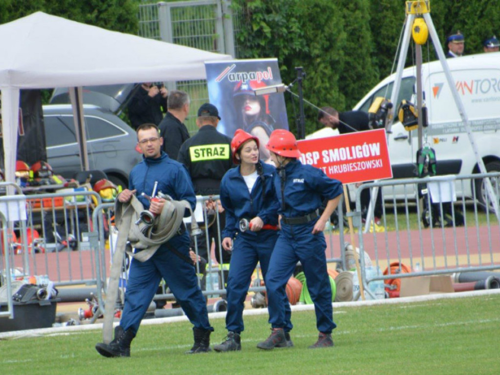 IV miejsce kobiecej drużyny OSP Płudy na  zawodach sportowo-pożarniczych