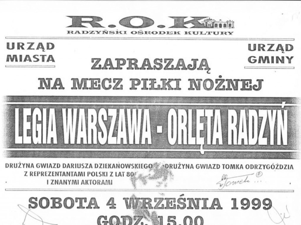 Historia Orląt na zdjęciach, cz. XVIII